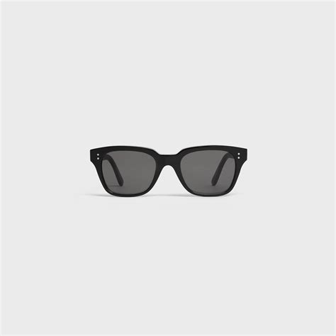 Black Frame 04 Sunglasses in Acetate with Polarized 